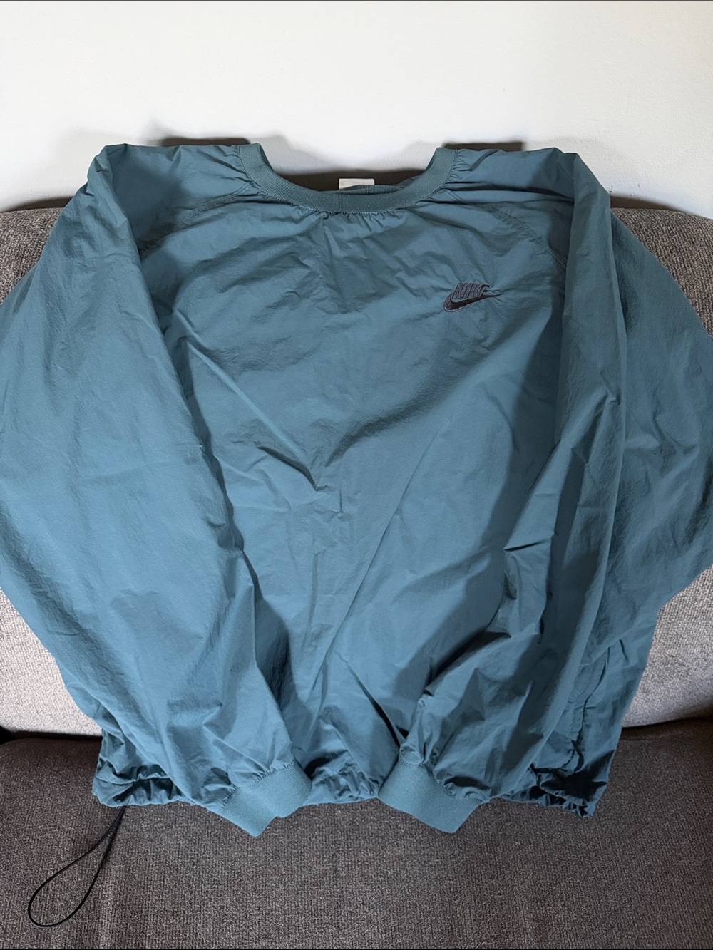 Nike Teal Windbreaker Pullover Jacket